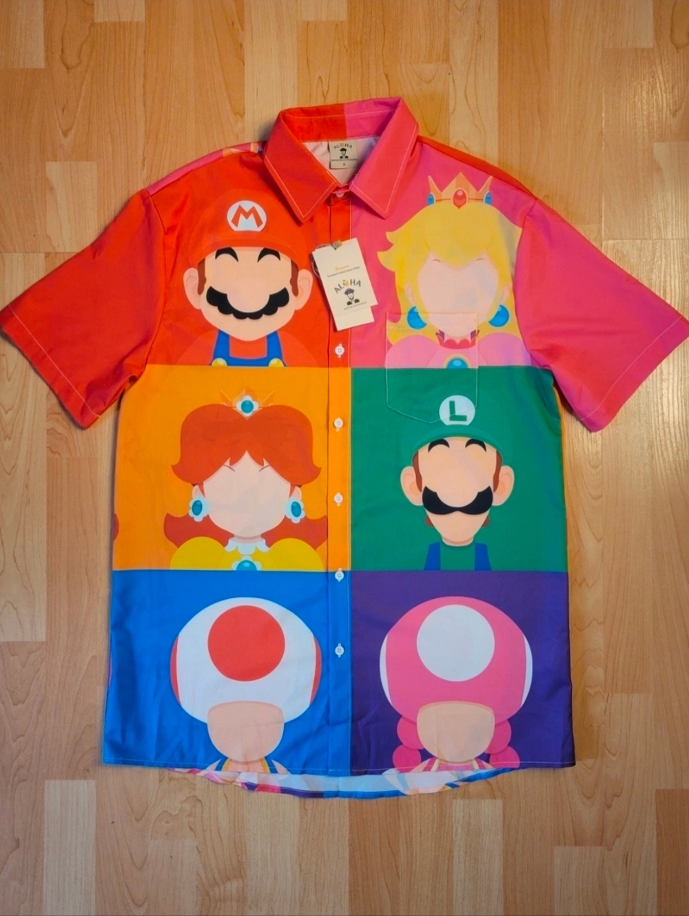 Aloha Mario Hawaiian shirt
